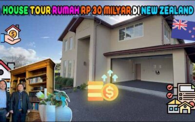 Cari Properti di Selandia Baru: ndonesiaTour Rumah Mewah 2 Lantai di Long Bay, Selandia Baru, Harga Rp. 30 Milliar