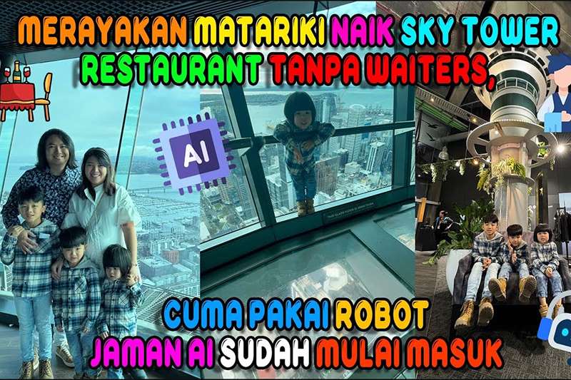 Tempat Wisata Sky Tower Auckland Selandia Baru : Menikmati Pemandangan Spektakuler