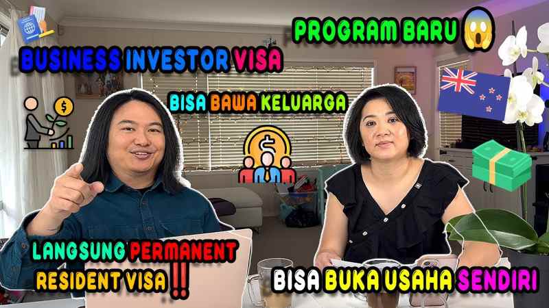 Cara Dapat Visa Residence Selandia Baru Lewat Jalur Bisnis, Business Investor Work Visa New Zealand 2025
