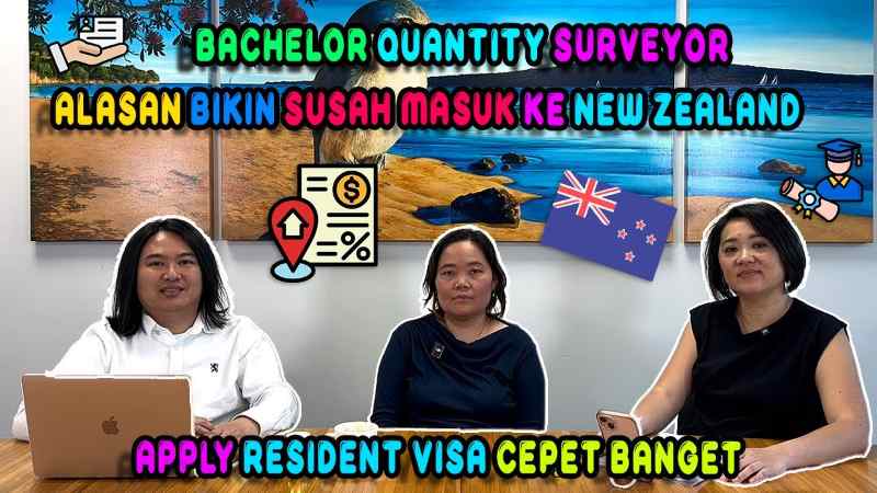 Cara Mendapatkan Resident Visa Lewat Kuliah Quantity Surveyor di New Zealand