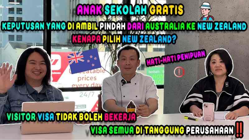 Kerja Sebagai Chef di New Zealand Pindah dari Australia, Dapat Accredited Employer Work Visa dan Pathway to Residence