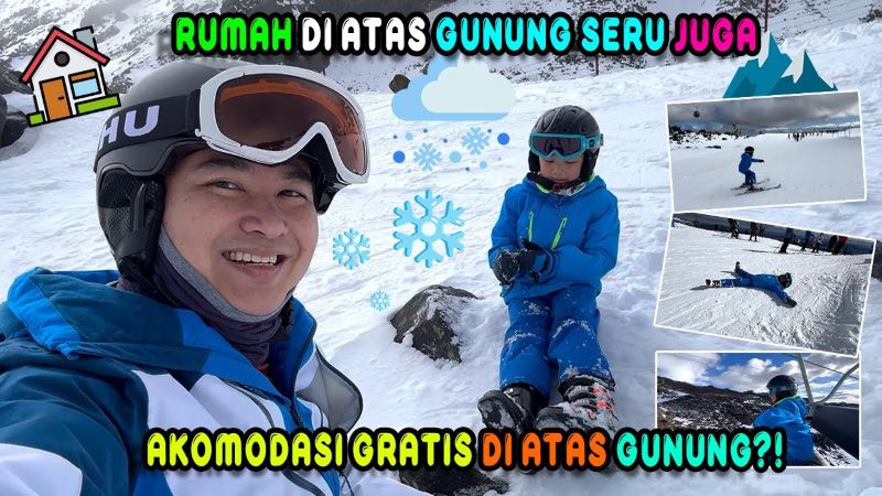 Wisata Ski di Whakapapa New Zealand, Suasana, Harga Tiket, Ski Club, dan Pengalaman Keluarga Andy Saputra