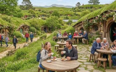 Rahasia Unik Dibalik Keindahan Hobbit Cafe Selandia Baru